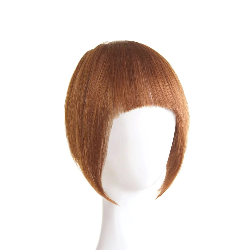Light Auburn Clip In Fringe (#30) - Image 3