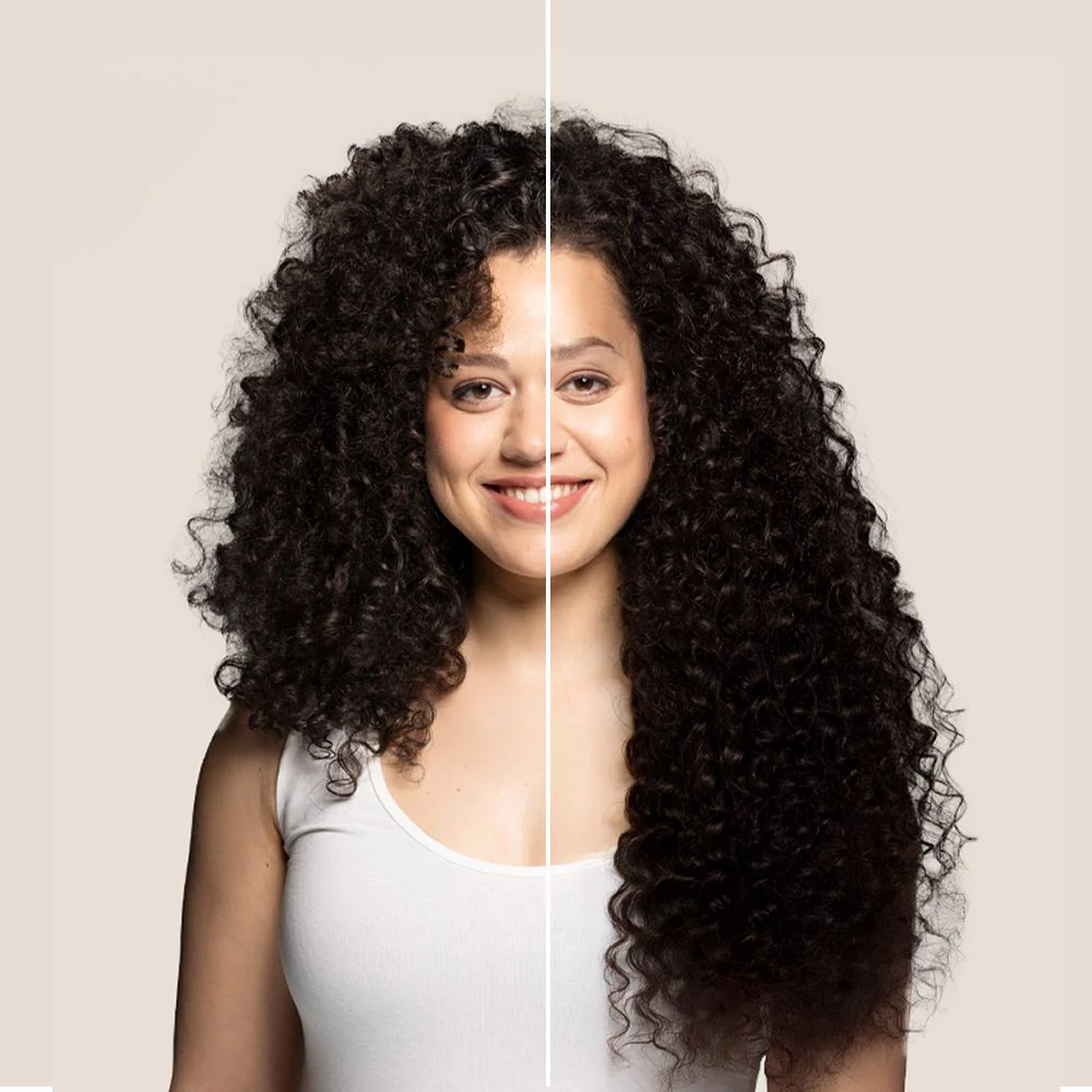 Curly Full Head Remy Clip in Human Hair Extensions - Peaches & Cream (#27/613) - Image 3