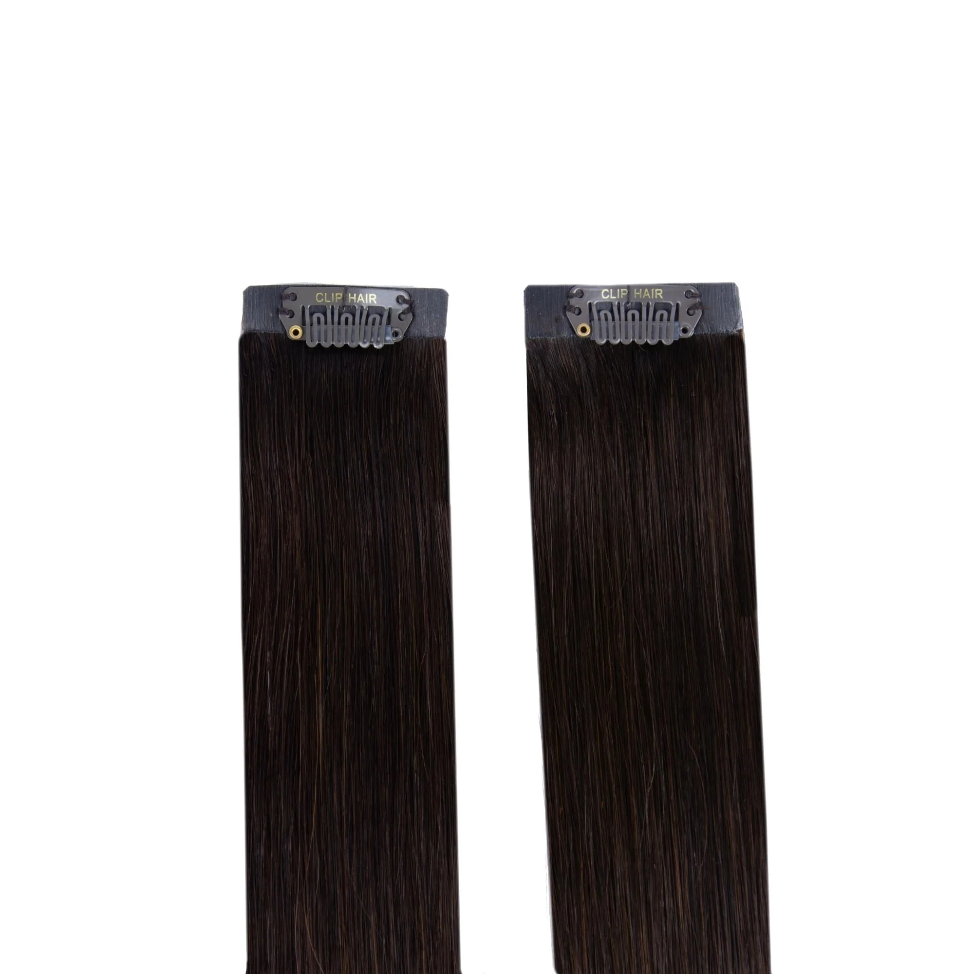 Dark Brown (#3) Halo Hair Extensions - Image 3