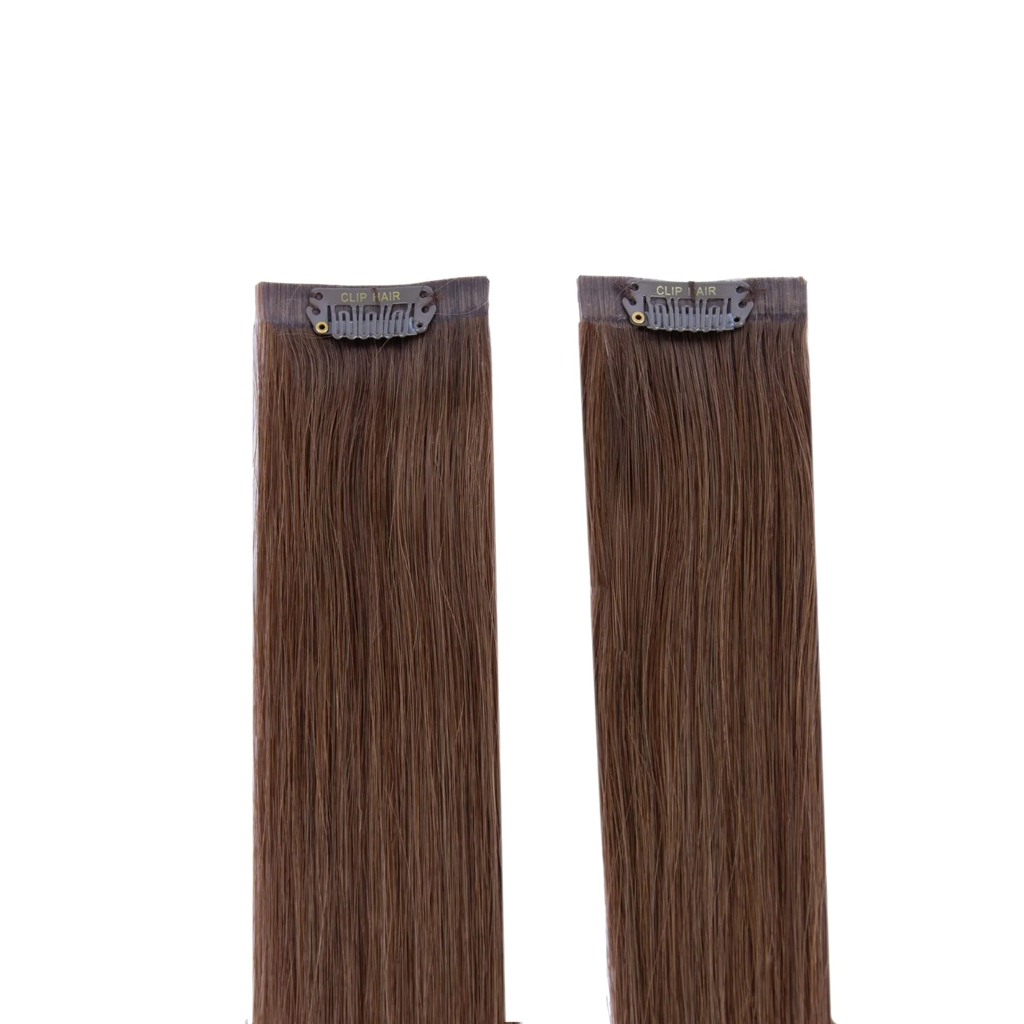 Light Brown (#6) Halo Hair Extensions - Image 3