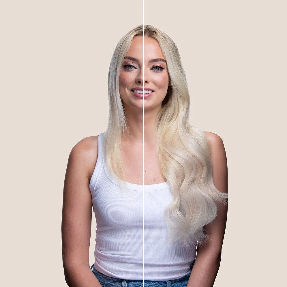 Light Brown (#6) Halo Hair Extensions - Image 5