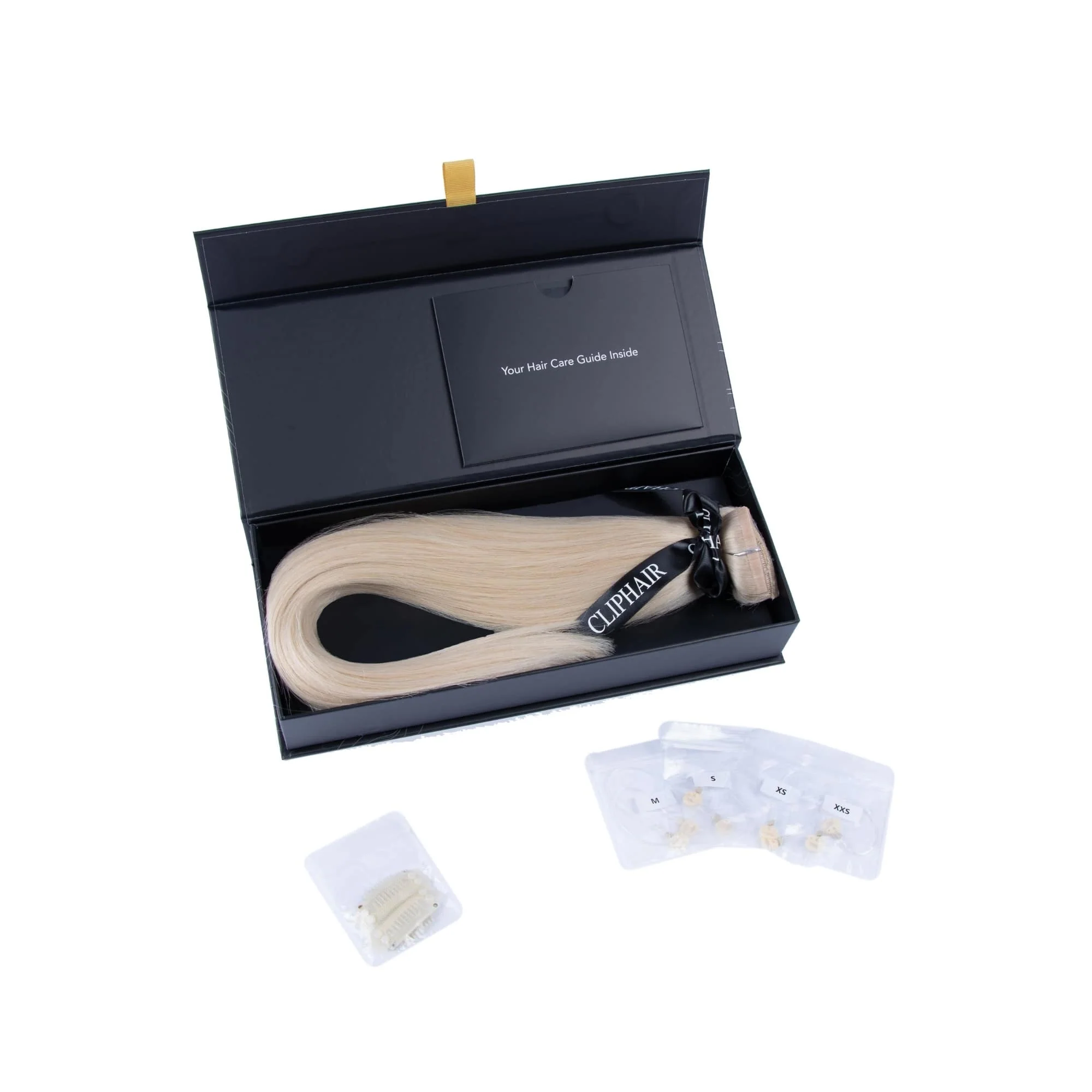 Lightest Blonde (#60) Halo Hair Extensions - Image 4