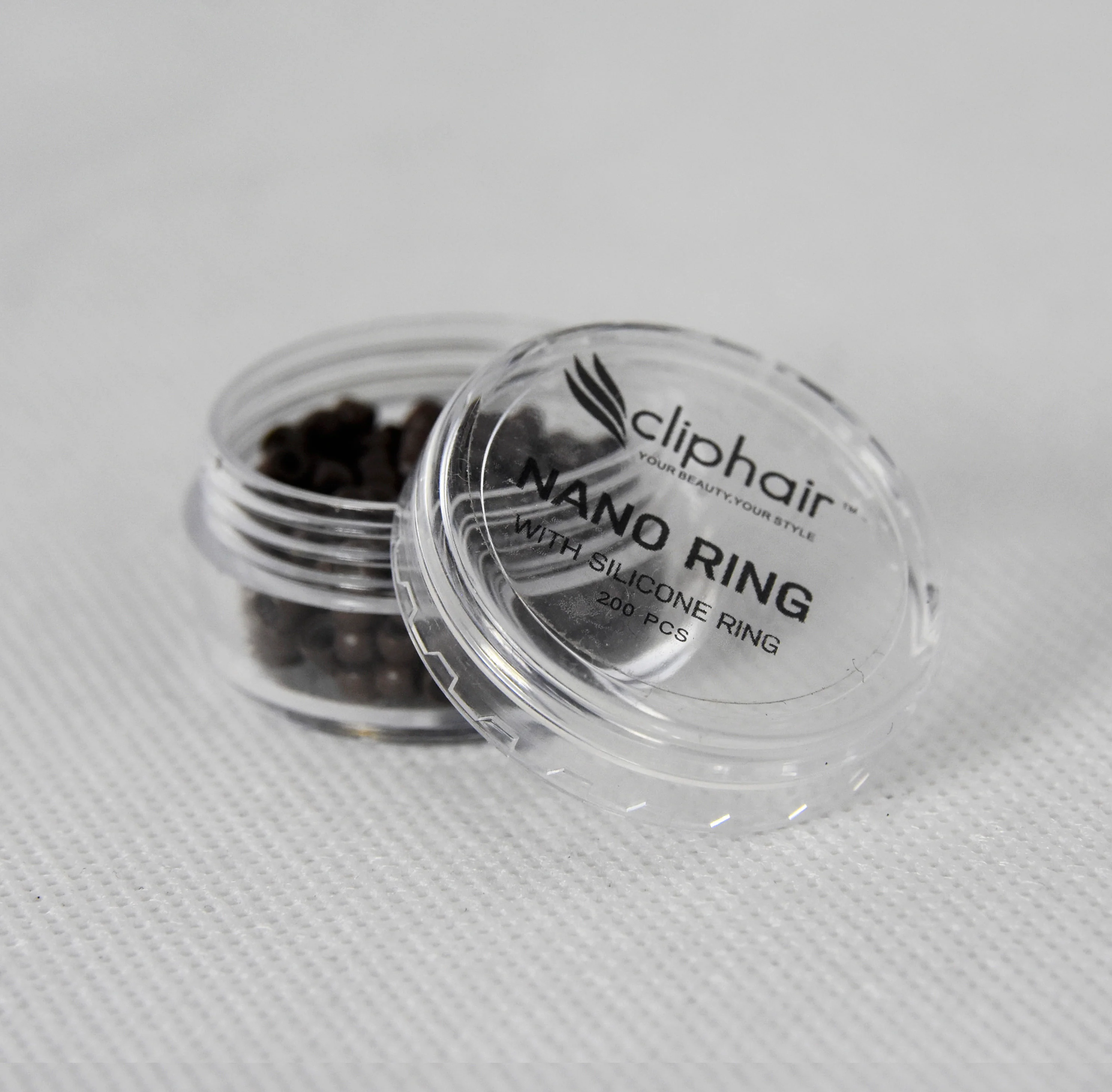Silicone Lined Nano Rings/Beads - 200 Pack - Image 4