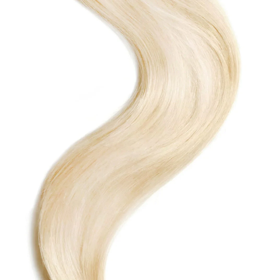 Bleach Blonde (#613) Tape In Hair Extensions - Image 3