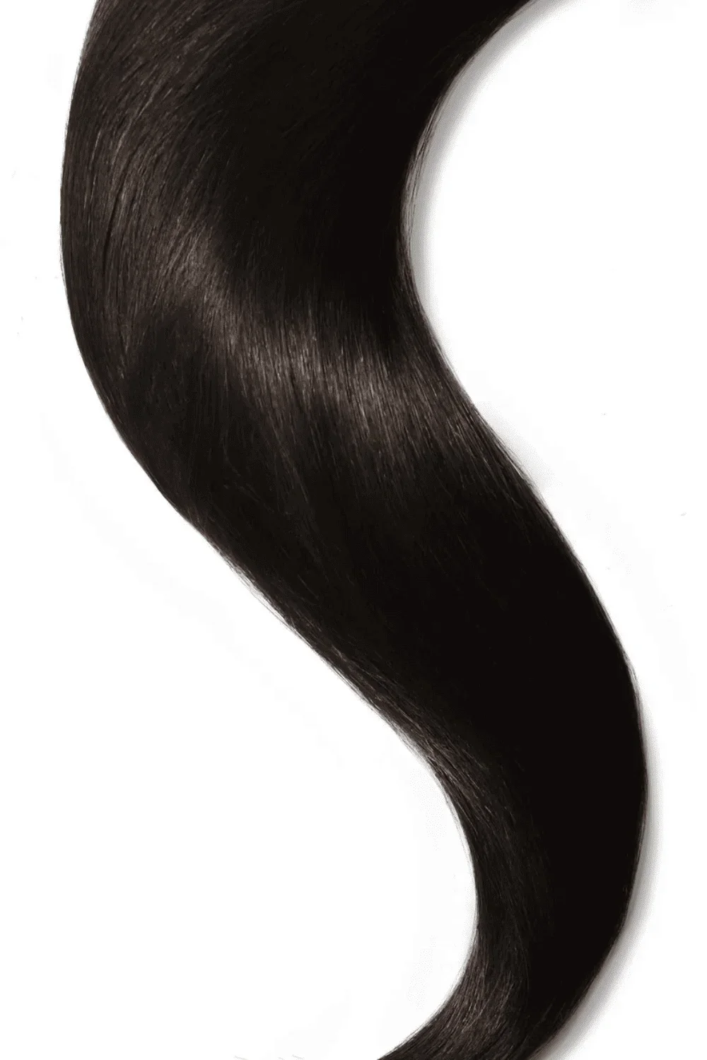 Darkest Brown (#2) Tape In Hair Extensions - Image 3