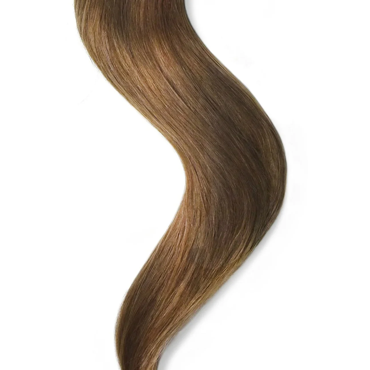 Medium Ash Brown (#8) Tape In Hair Extensions - Image 3