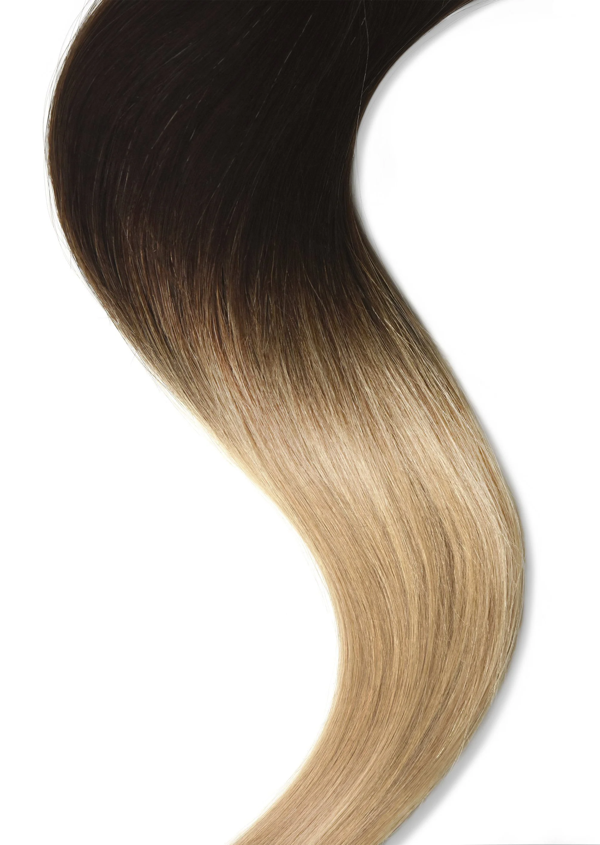 Chocolate Honey Ombre (#T4/27) Tape In Hair Extensions - Image 3